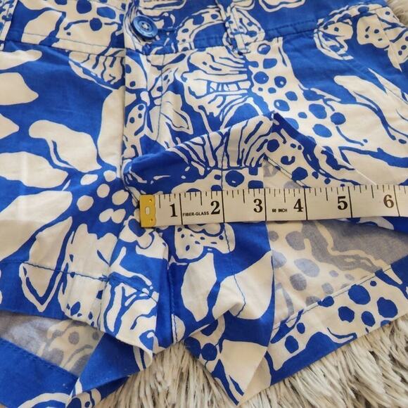 LILY Pulitzer floral the Walsh short size 0 - Picture 3 of 7